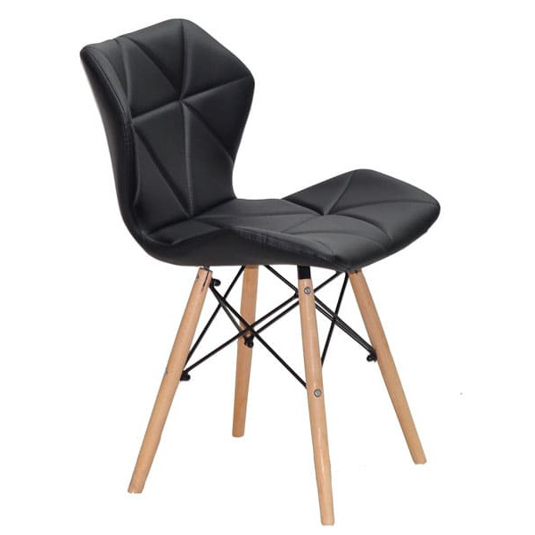 Стул Onder Mebli Greg Черный Экокожа-2