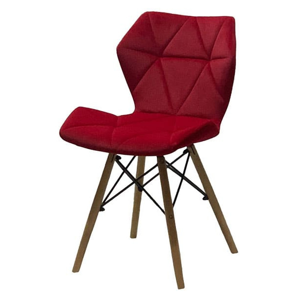 Стул Onder Mebli Greg Красный B-1016 Бархат-1