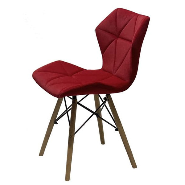 Стул Onder Mebli Greg Красный B-1016 Бархат-2