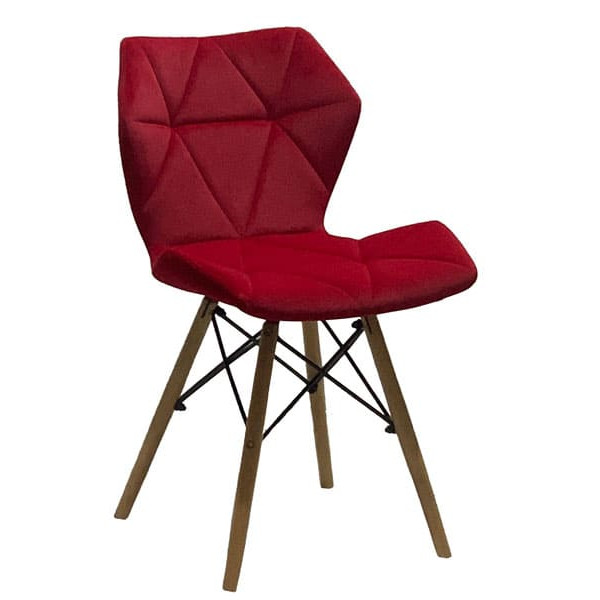 Стул Onder Mebli Greg Красный B-1016 Бархат-0