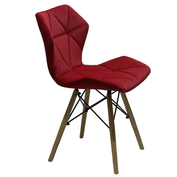 Стул Onder Mebli Greg Красный B-1016 Бархат-3