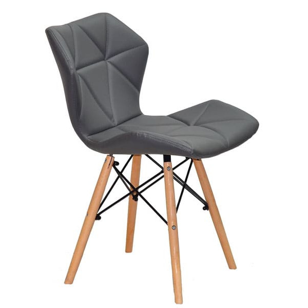 Стул Onder Mebli Greg Серый 1001 Экокожа-3