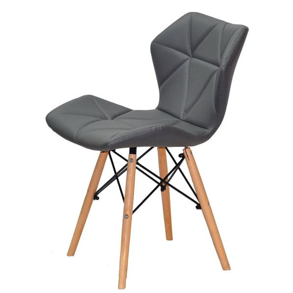 Стул Onder Mebli Greg Серый 1001 Экокожа-2