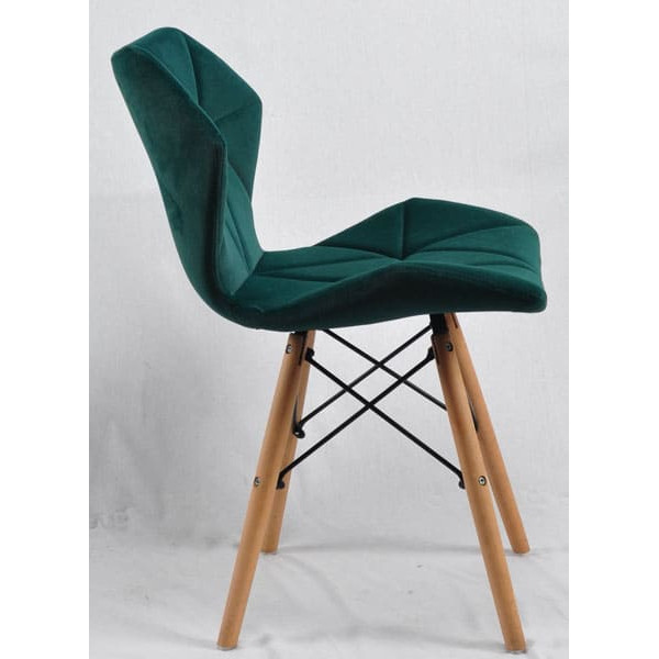 Стілець Onder Mebli Greg Зелений B-1003 Оксамит-2
