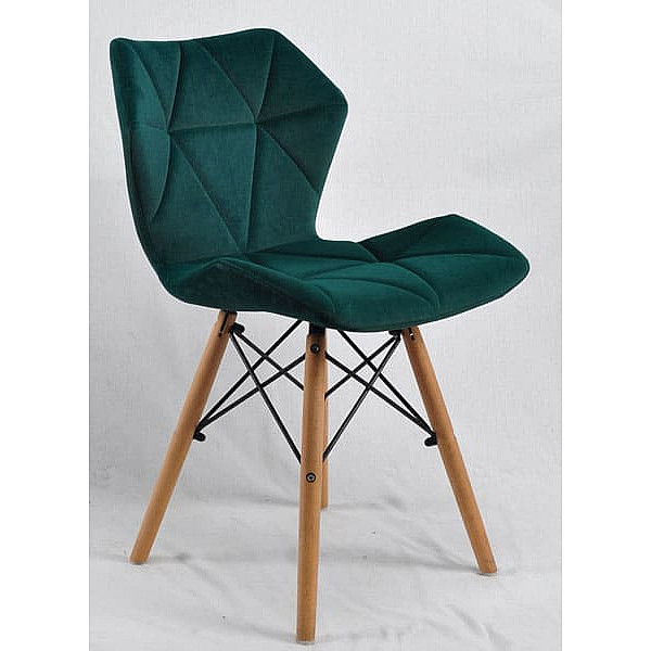 Стілець Onder Mebli Greg Зелений B-1003 Оксамит-0
