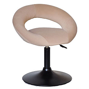 Стул Onder Mebli Holy BK-BASE Бежевый B-1005 Бархат