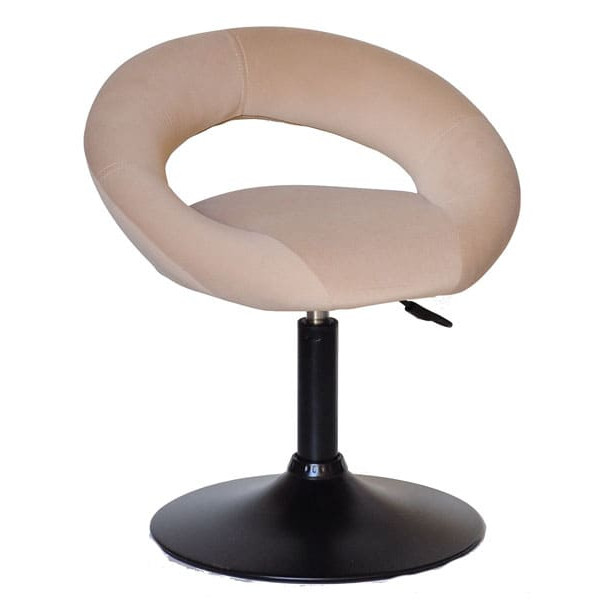 Стул Onder Mebli Holy BK-BASE Бежевый B-1005 Бархат-0