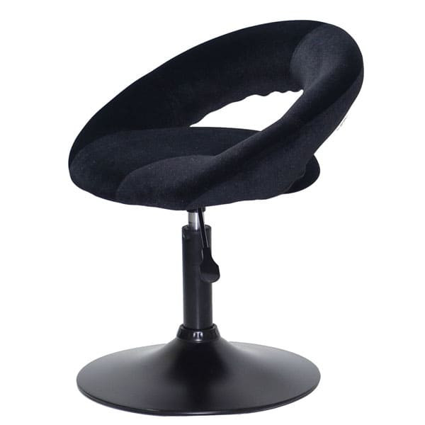 Стул Onder Mebli Holy BK-BASE Черный B-1011 Бархат-1