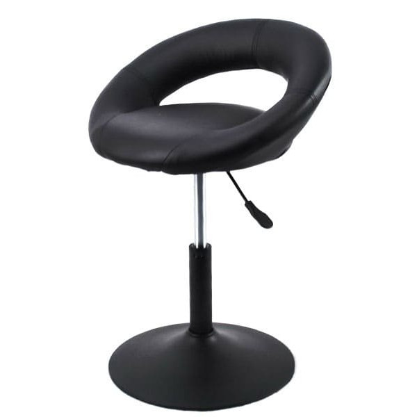 Стілець Onder Mebli Holy BK-BASE Чорний Екошкіра-1