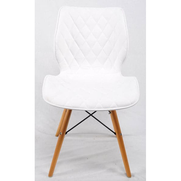 Стілець Onder Mebli Nolan Білий SH-4 Шеніл-0