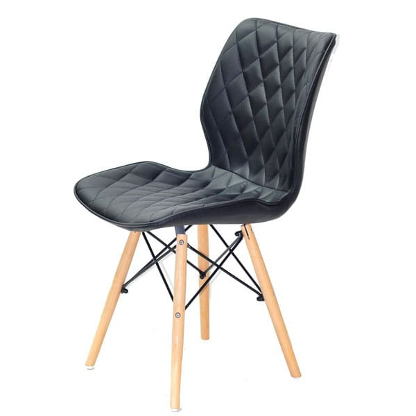 Стілець Onder Mebli Nolan Чорний Екошкіра-3