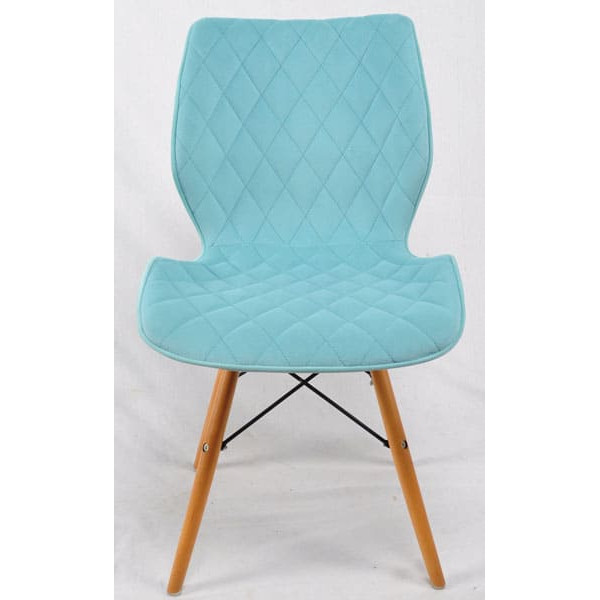 Стул Onder Mebli Nolan Голубой B-1019 Бархат-2