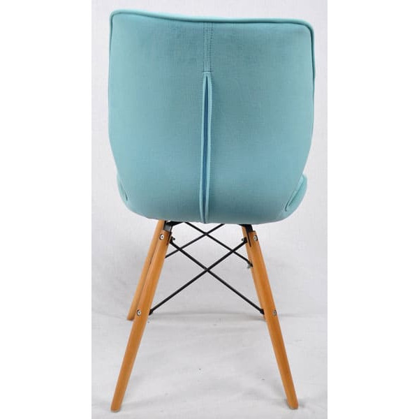 Стул Onder Mebli Nolan Голубой B-1019 Бархат-3