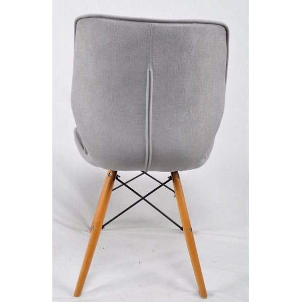 Стілець Onder Mebli Nolan Світло-сірий SH-3 Шеніл-3