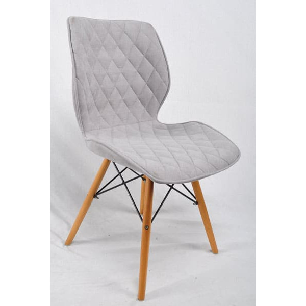 Стілець Onder Mebli Nolan Світло-сірий SH-3 Шеніл-0