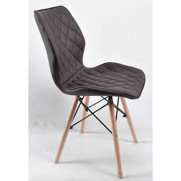 Стілець Onder Mebli Nolan Темно-коричневий 1015-4