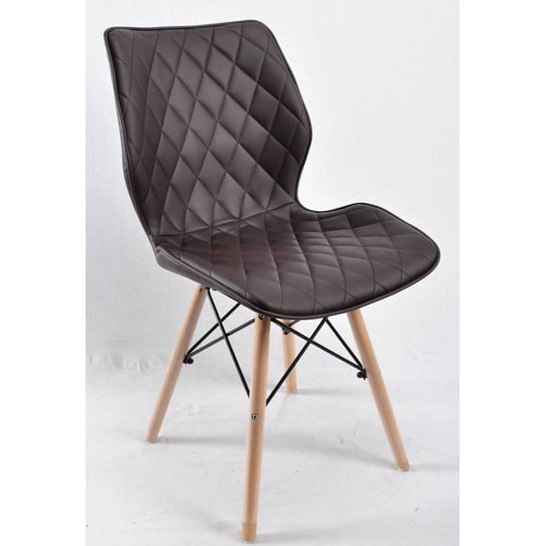 Стілець Onder Mebli Nolan Темно-коричневий 1015-5