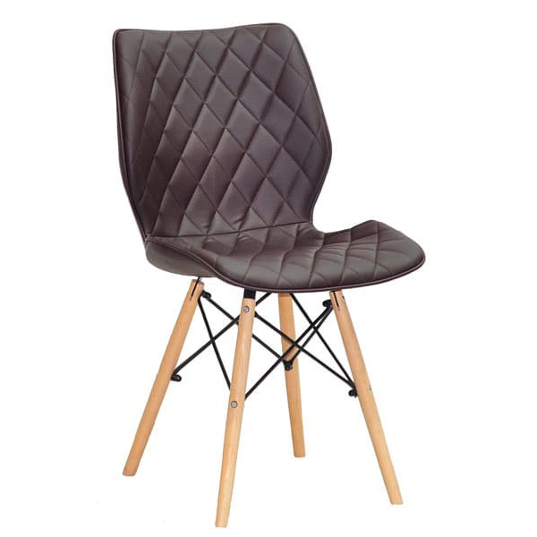 Стілець Onder Mebli Nolan Темно-коричневий 1015-0