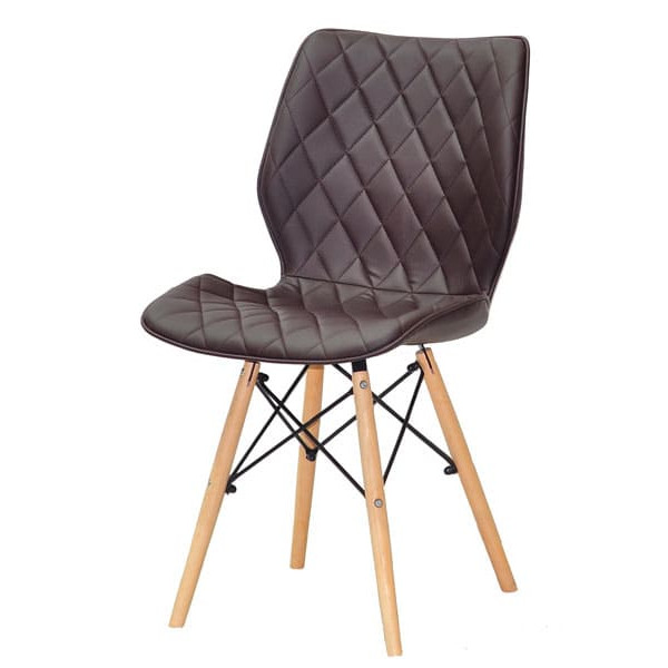 Стілець Onder Mebli Nolan Темно-коричневий 1015-1