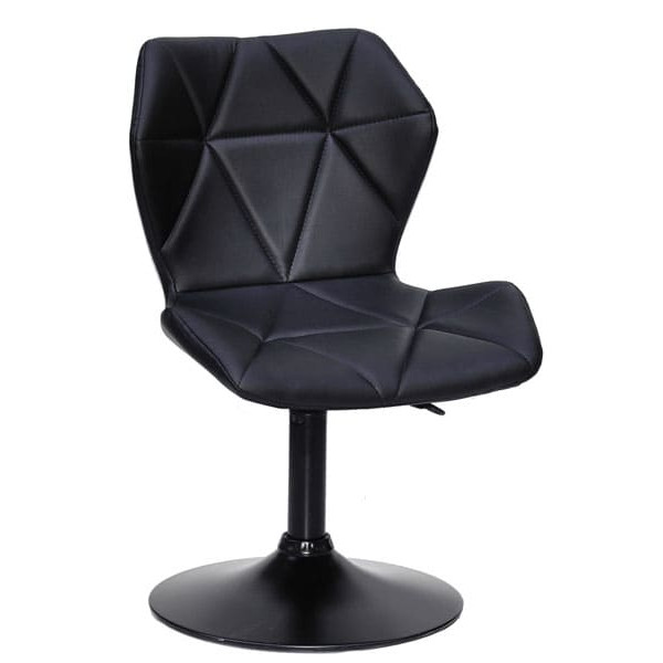 Стілець Onder Mebli Torino BK-BASE Чорний Екошкіра-0