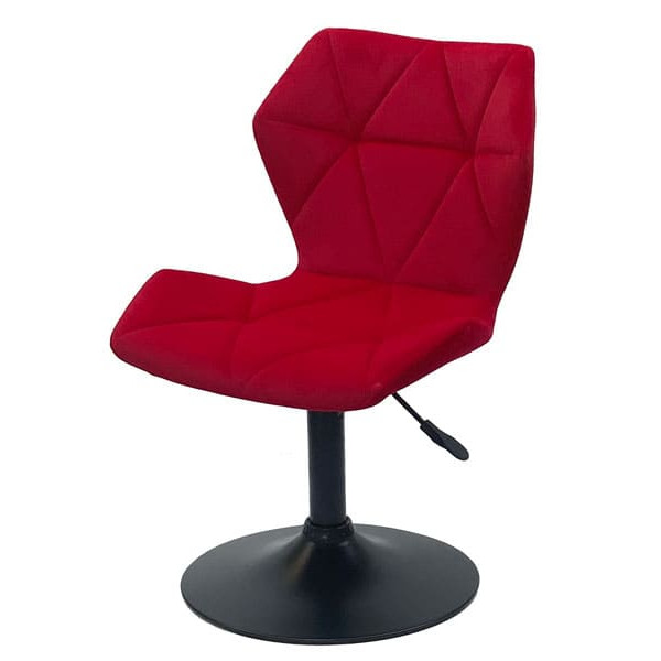 Стул Onder Mebli Torino BK-BASE Красный B-1016 Бархат-1