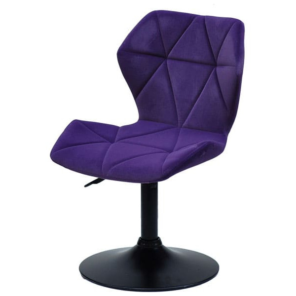 Стілець Onder Mebli Torino BK-BASE Пурпур B-1013 Оксамит-1