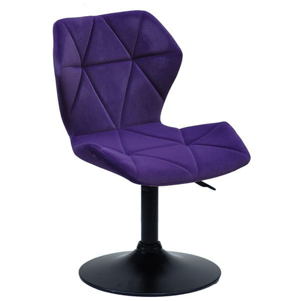Стілець Onder Mebli Torino BK-BASE Пурпур B-1013 Оксамит-0