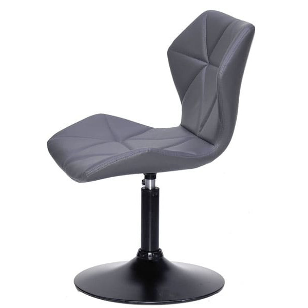 Стул Onder Mebli Torino BK-BASE Серый 1001 Экокожа-2