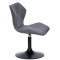 Стул Onder Mebli Torino BK-BASE Серый 1001 Экокожа-3-thumb