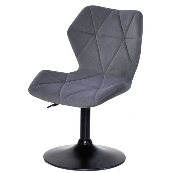 Стул Onder Mebli Torino BK-BASE Серый B-1004 Бархат-1
