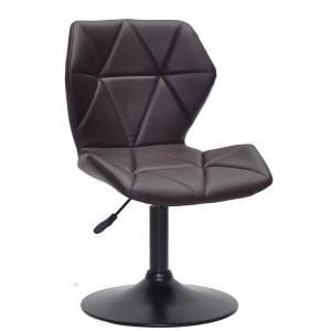 Стілець Onder Mebli Torino BK-BASE Темно-коричневий 1015 Екошкіра