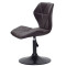 Стілець Onder Mebli Torino BK-BASE Темно-коричневий 1015 Екошкіра-2-thumb