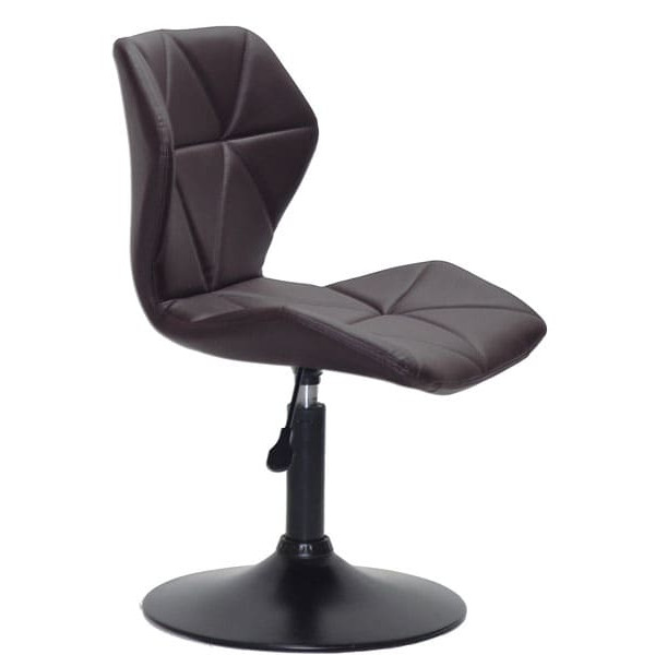 Стілець Onder Mebli Torino BK-BASE Темно-коричневий 1015 Екошкіра-3
