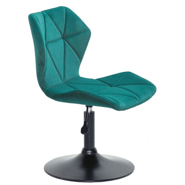 Стілець Onder Mebli Torino BK-BASE Зелений B-1003 Оксамит-2