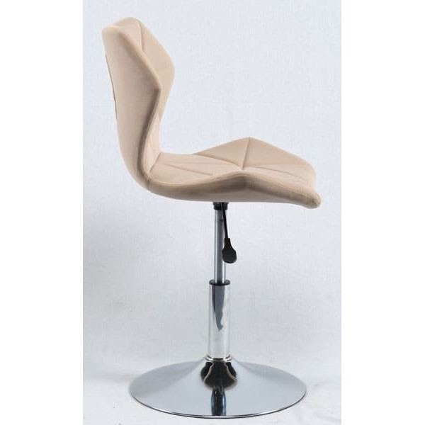 Стул Onder Mebli Torino CH-BASE Бежевый B-1005 Бархат-2