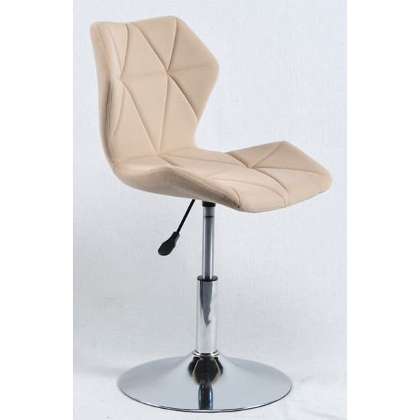 Стул Onder Mebli Torino CH-BASE Бежевый B-1005 Бархат-1