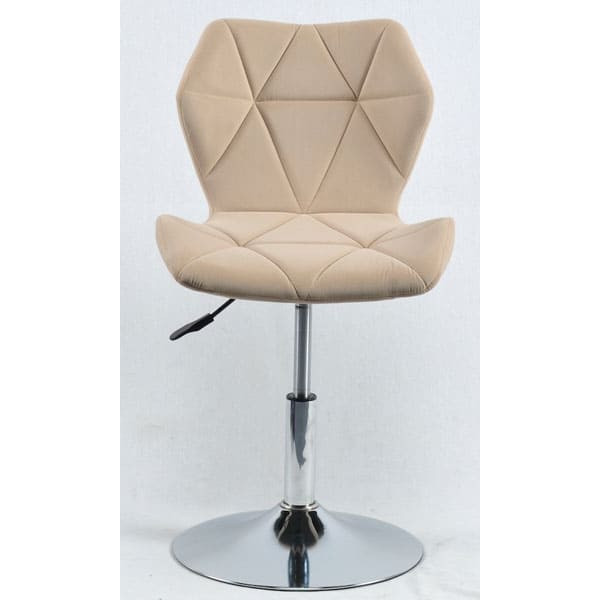 Стул Onder Mebli Torino CH-BASE Бежевый B-1005 Бархат-0