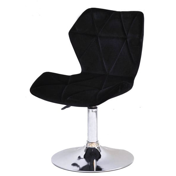 Стілець Onder Mebli Torino CH-BASE Чорний B-1011 Оксамит-1