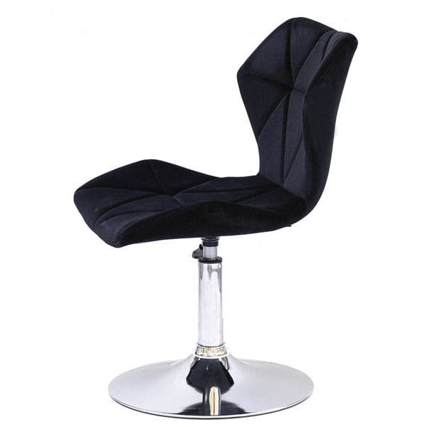 Стілець Onder Mebli Torino CH-BASE Чорний B-1011 Оксамит-2