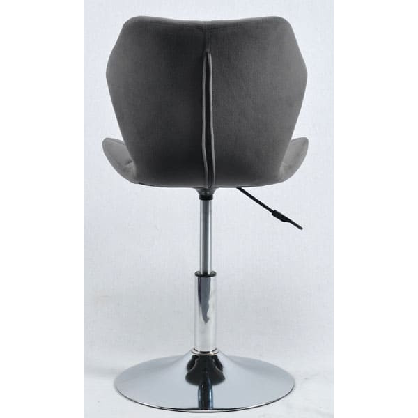 Стілець Onder Mebli Torino CH-BASE Сірий B-1004 Оксамит-3