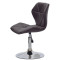 Стілець Onder Mebli Torino CH-BASE Темно-коричневий 1015 Екошкіра-2-thumb
