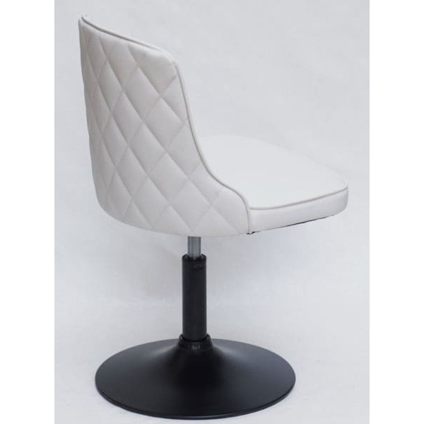 Стул Onder Mebli Adam BK-BASE Белый Экокожа-1