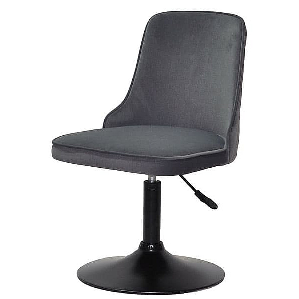 Стул Onder Mebli Adam BK-BASE Серый B-1004 Бархат-1