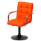Стілець Onder Mebli Augusto-Arm BK-BASE Оранж 1012 Екошкіра-1-thumb
