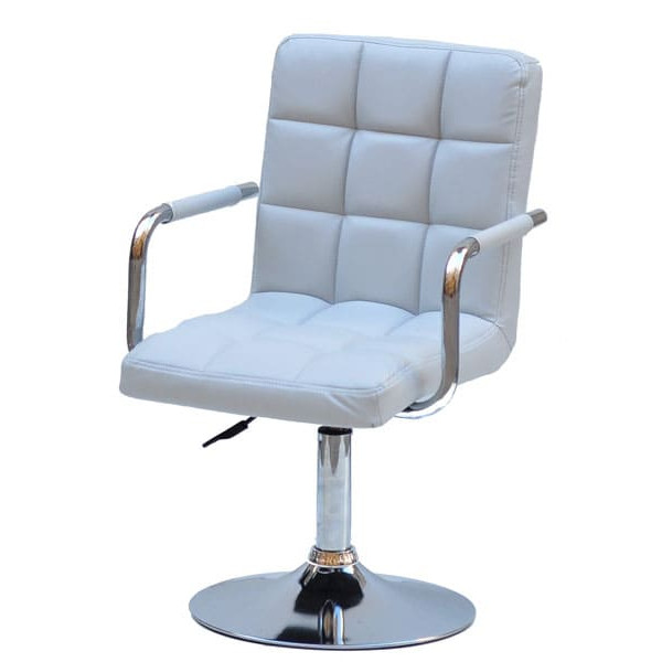 Стілець Onder Mebli Augusto-Arm CH-BASE Сірий 1008-1