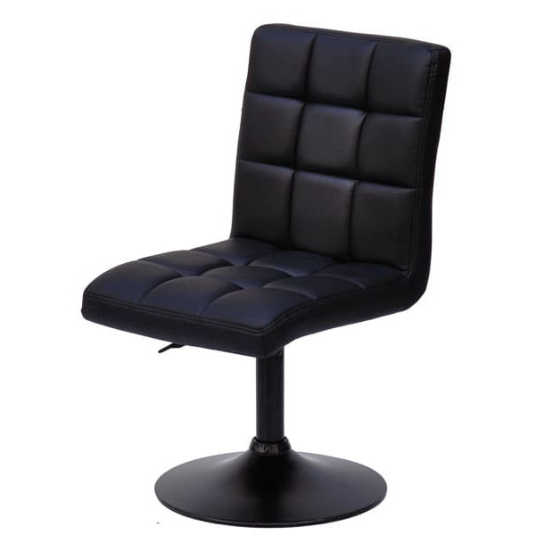 Стул Onder Mebli Augusto BK-BASE Черный Экокожа-1