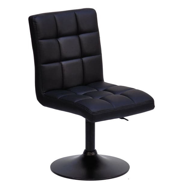 Стул Onder Mebli Augusto BK-BASE Черный Экокожа-0
