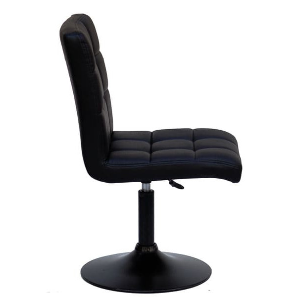 Стул Onder Mebli Augusto BK-BASE Черный Экокожа-3