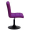 Стілець Onder Mebli Augusto BK-BASE Пурпур 1010 Екошкіра-2-thumb