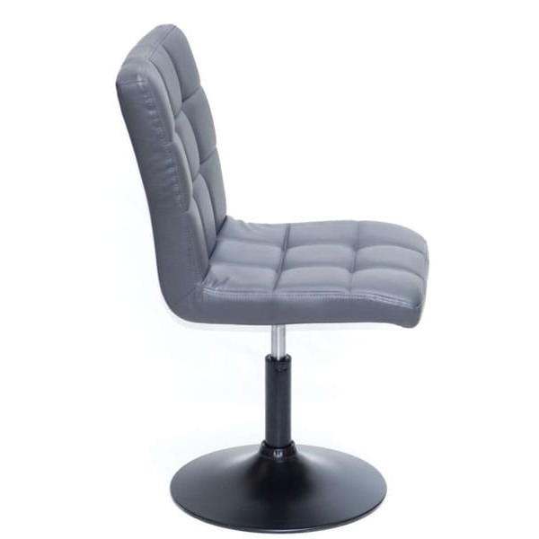 Стул Onder Mebli Augusto BK-BASE Серый 1001 Экокожа-3